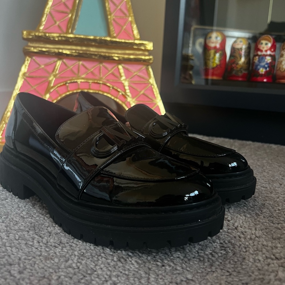 Michael Kors black loafers